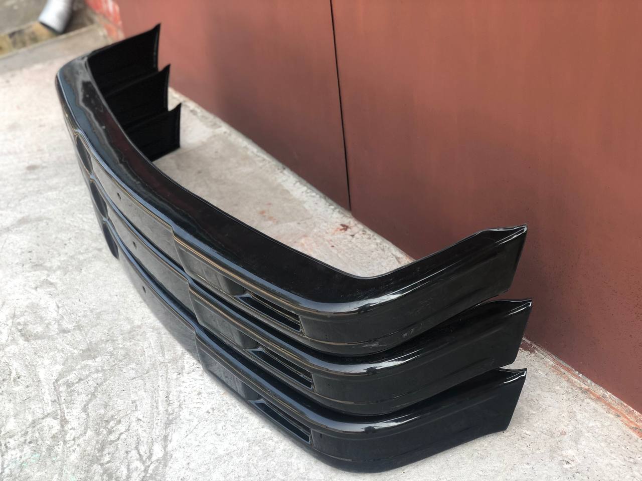 ABS plastic BMW E34 front lip spoiler mtechnik